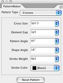 TeaCup PatternMaker Palette