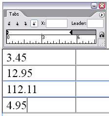 Table Tabs 1