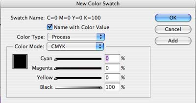 New Color Swatch