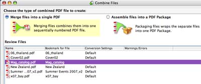 Create Single PDF