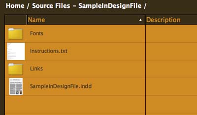 Storing Native Files