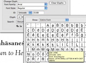 Select from Glyphs
