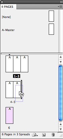 Drag Pages to Spreads