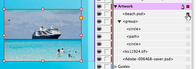 Select by Clicking Colored Square