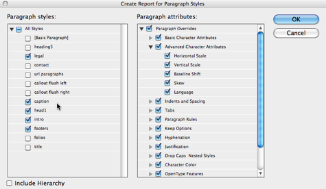 Create Style Report