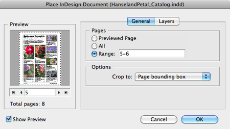 Importing INDD