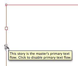 Primary Text Frame