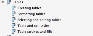 Bookmarks in CS6