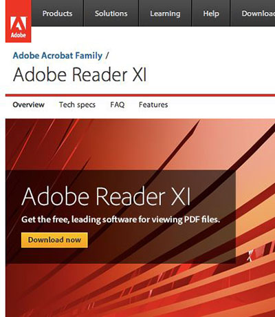 Adobe Reader XI