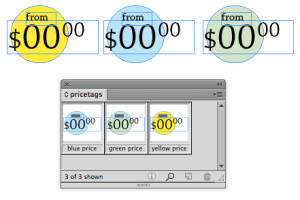 You can add as many price tag versions as you need.