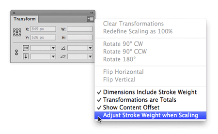 Adjust Stroke Weight When Scaling
