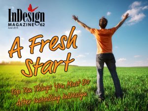 InDesign Magazine Issue 62: A Fresh Start