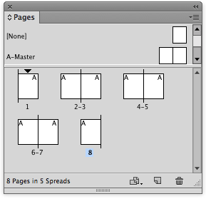 Pages horizontal view