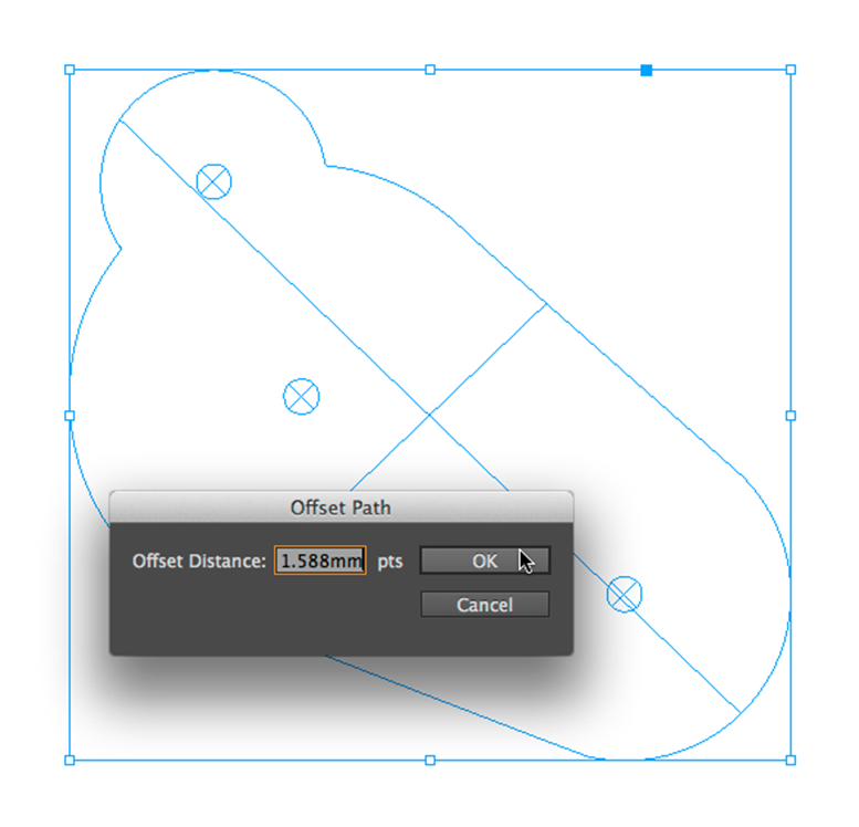 Offset path script