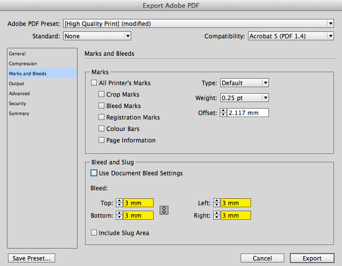 bleed03 - export dialog all 3