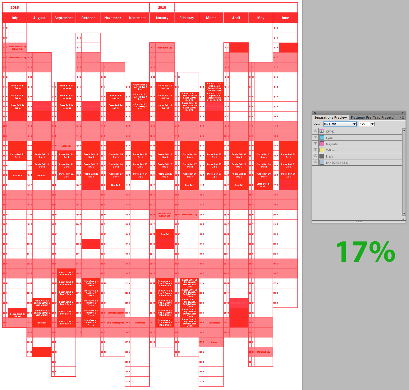 Ink Limit 17%