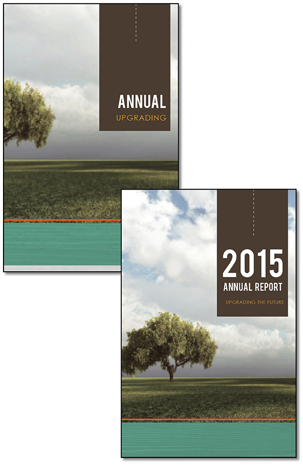 A page after creating an Alternate Layout needing adjustments (left). The same page (right) after spending less than a minute making adjustments.