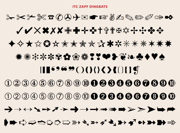 J.Dingbats