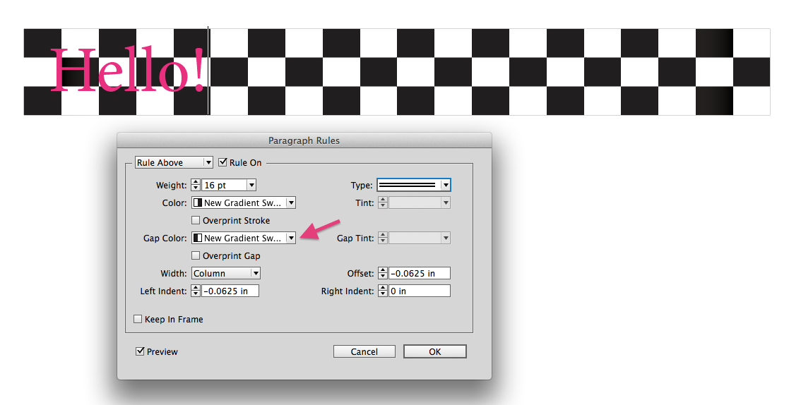 RectangularCheckboardPattern