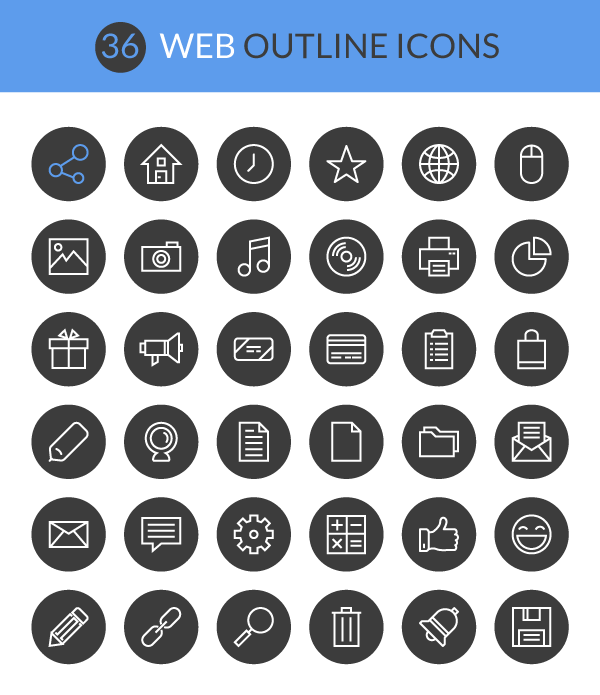 web-outline-icon-set-preview