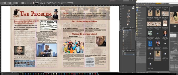 InDesign plus Bridge 3