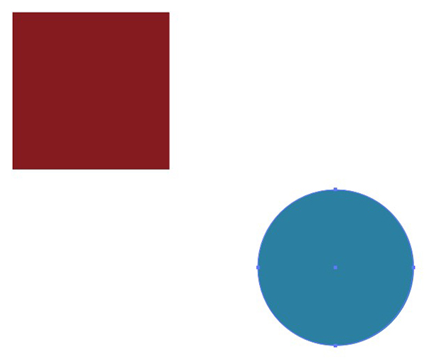 Select two or more objects to blend.