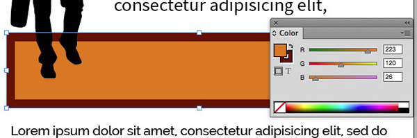 The color values are the same in InDesign.