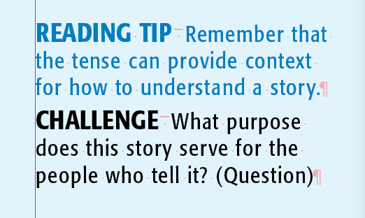 Figure 4: After running the Paragraph Style Changer