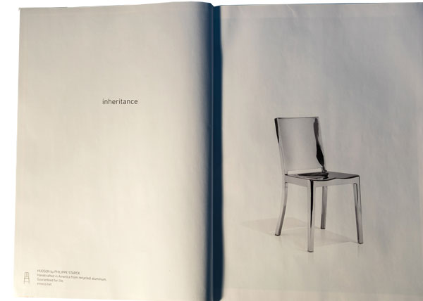 Figure 12: White space at its most extravagant.