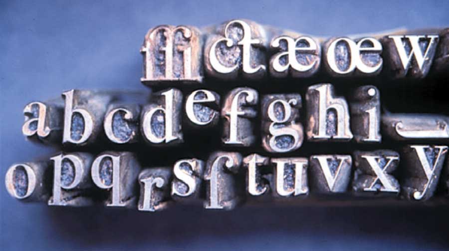 Bodoni punches