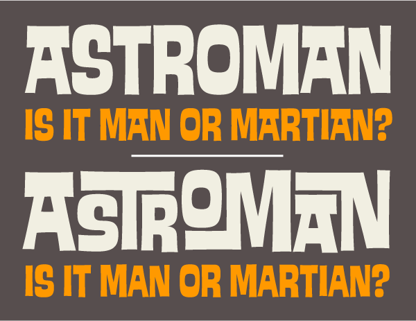 Alternate characters and ligatures in Ed Interlock