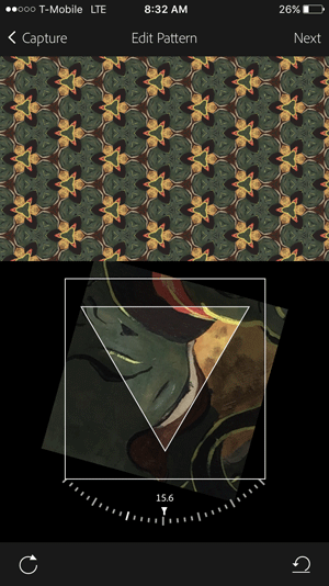 adobe capture edit pattern painting