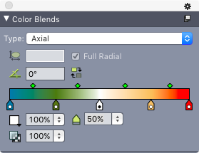quarkxpress 2016 color blends palette