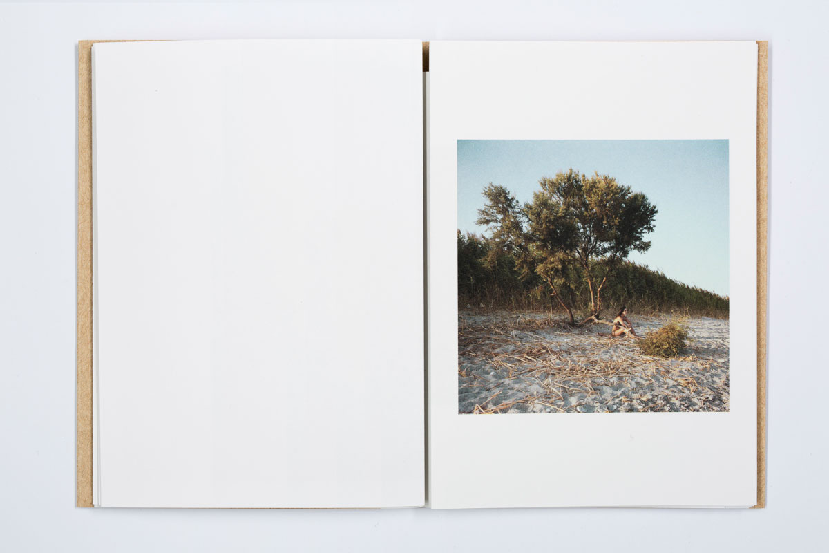 Figure 10: A human figure is almost lost in the landscape of Calabria.