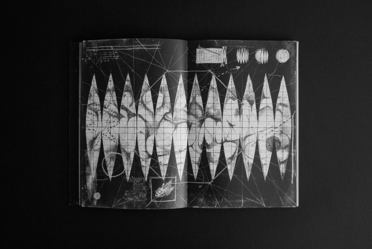 Figure 15: Duarte’s enigmatic illustrations and diagrams add context and depth to Gerais’ photo story.
