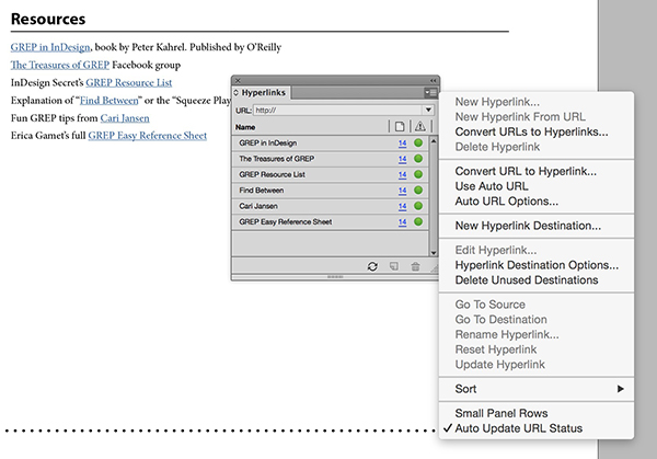 hyperlinks