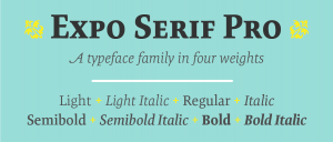 Expo Serif