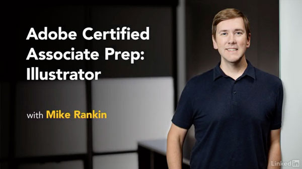 Lynda.com course Adobe Certified Associate Prep: Illustrator 