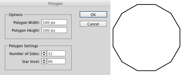 InDesign spiderweb fx step 1