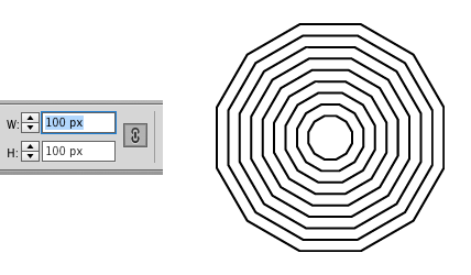 InDesign spiderweb fx step 2