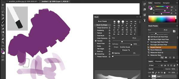 Lynda.com video course Customizing Brushes in Photoshop