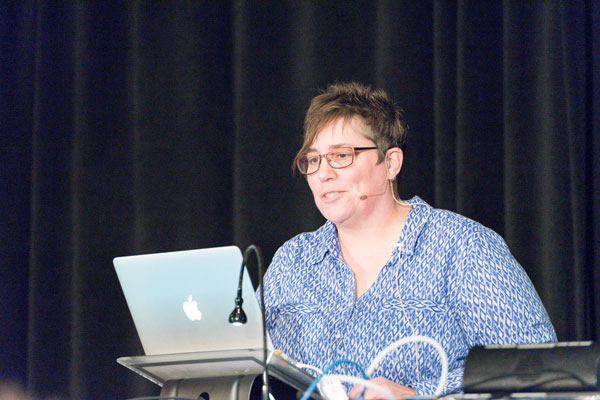 Erica Gamet dished out a smorgasbord of tips for making things work faster, better, and easier in InDesign.