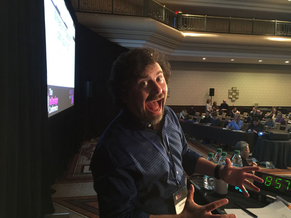 David Blatner’s energy and enthusiasm for all things InDesign was infectious as always.