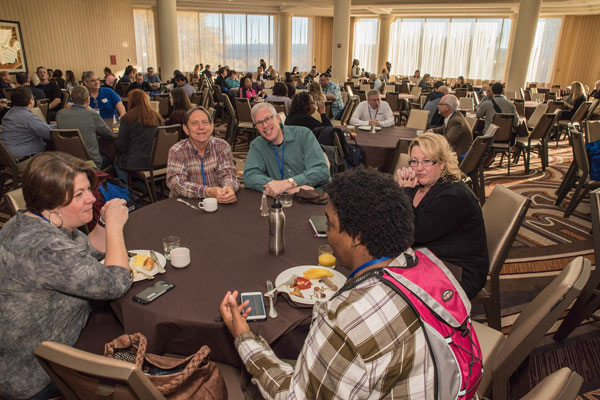 Mealtime isn’t downtime; it’s a chance to share stories and ideas, meet new folks, and maybe pick up a great tip or two.