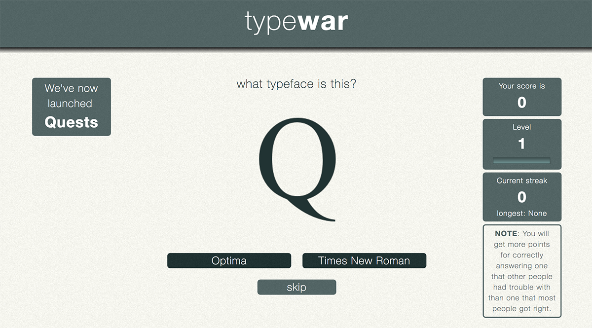 Typewar