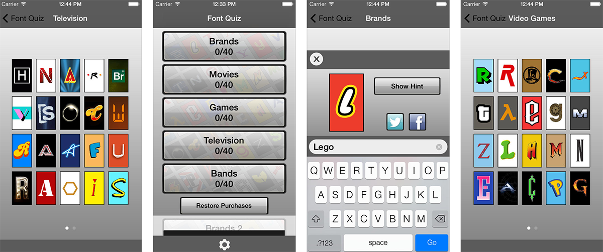 Font Quiz