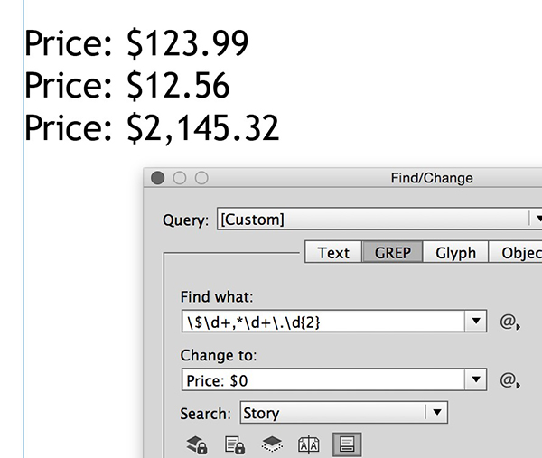 After running the query to find prices