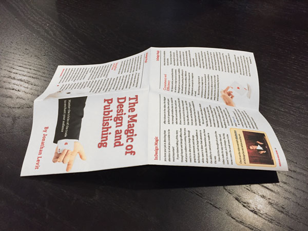 InDesign mini-book 
