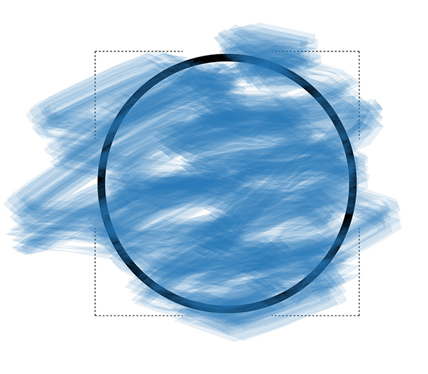 Draw inside mode while drawing