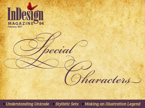 InDesign Magazine 94: Special Characters